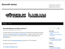 Tablet Screenshot of guvenlikilanlari.com